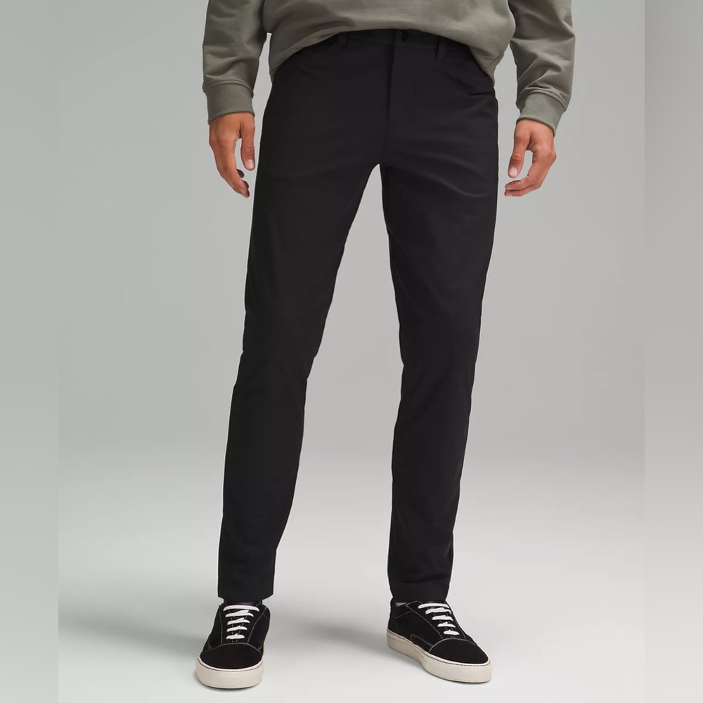 Lululemon Men’s ABC Pant Slim Fit Warpstreme M5AD9S In Black Size 29